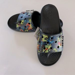 Crocs Women’s Size 8 Tie-Dye Graphic Slide